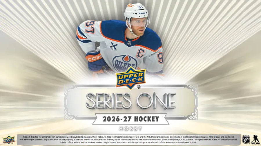 Boîte hobby Upper Deck Series 1 2026-27 de cartes de hockey